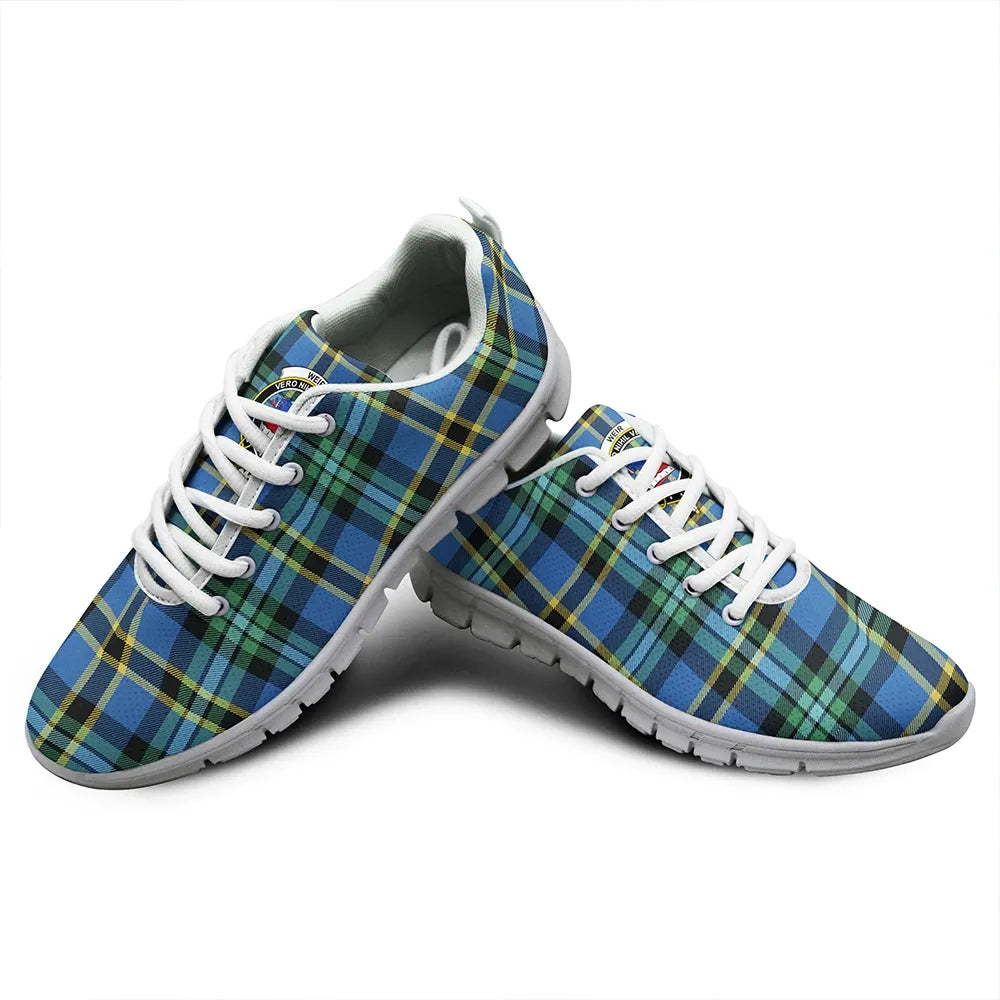 Weir Ancient Tartan Crest Sneakers