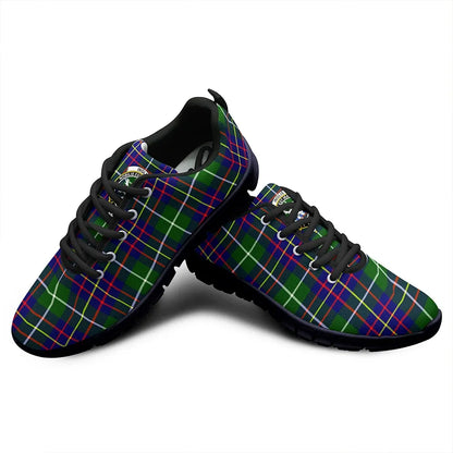 Inglis Modern Tartan Crest Sneakers