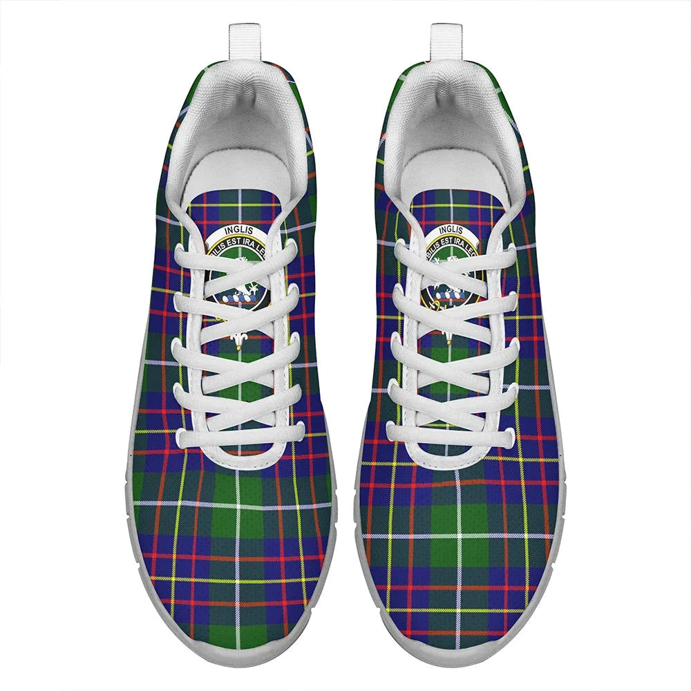 Inglis Modern Tartan Crest Sneakers