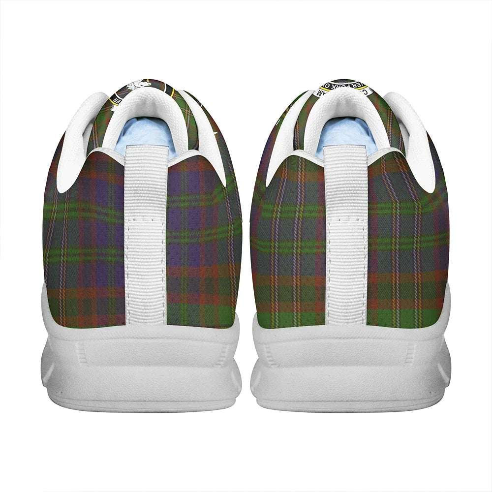 Cunningham Hunting Modern Tartan Crest Sneakers