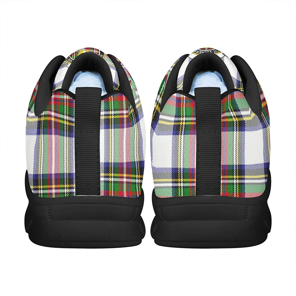 Stewart Dress Modern Tartan Crest Sneakers