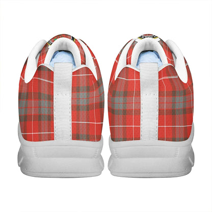 Fraser Weathered Tartan Crest Sneakers