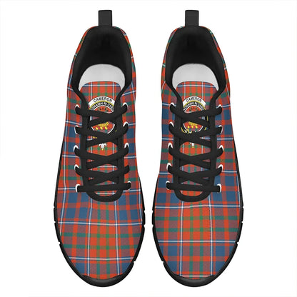 Cameron of Lochiel Ancient Tartan Crest Sneakers