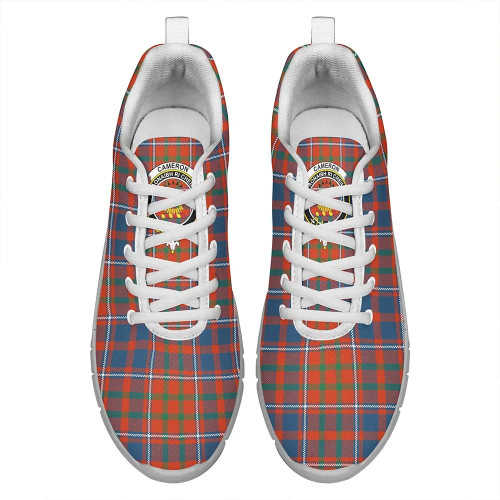 Cameron of Lochiel Ancient Tartan Crest Sneakers