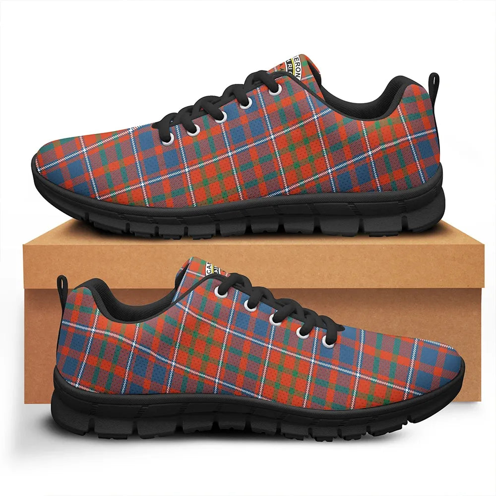 Cameron of Lochiel Ancient Tartan Crest Sneakers