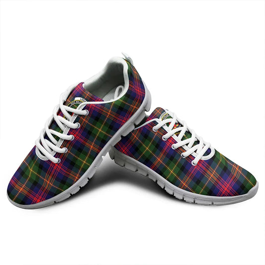 Logan Modern Tartan Crest Sneakers