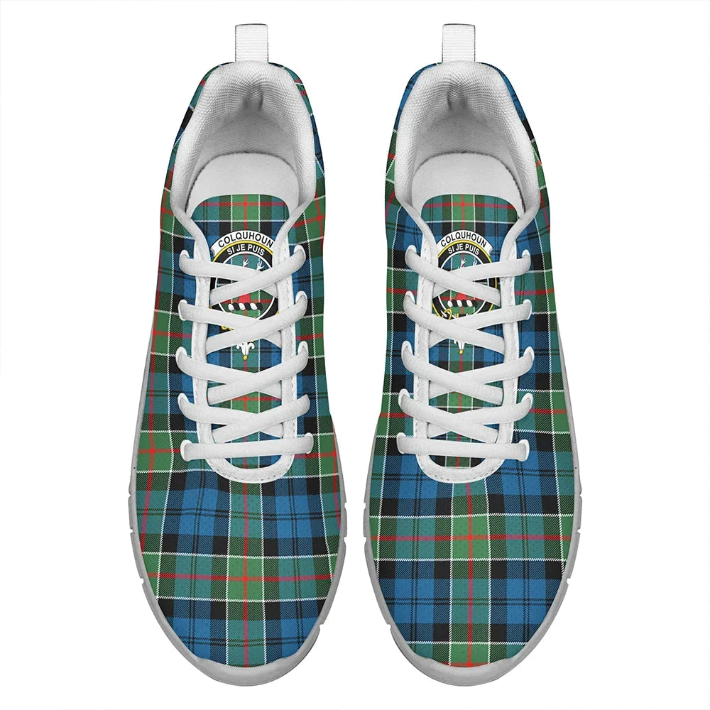 Colquhoun Ancient Tartan Crest Sneakers