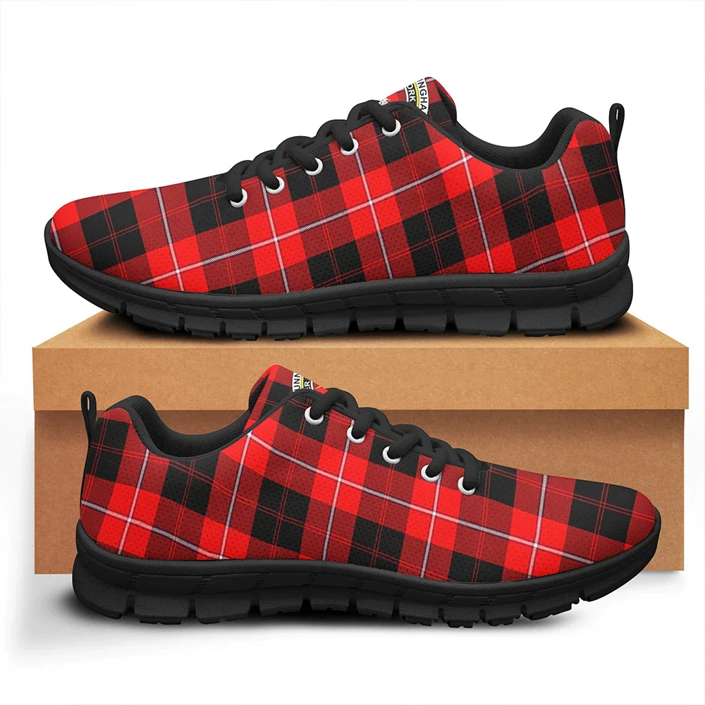 Cunningham Modern Tartan Crest Sneakers