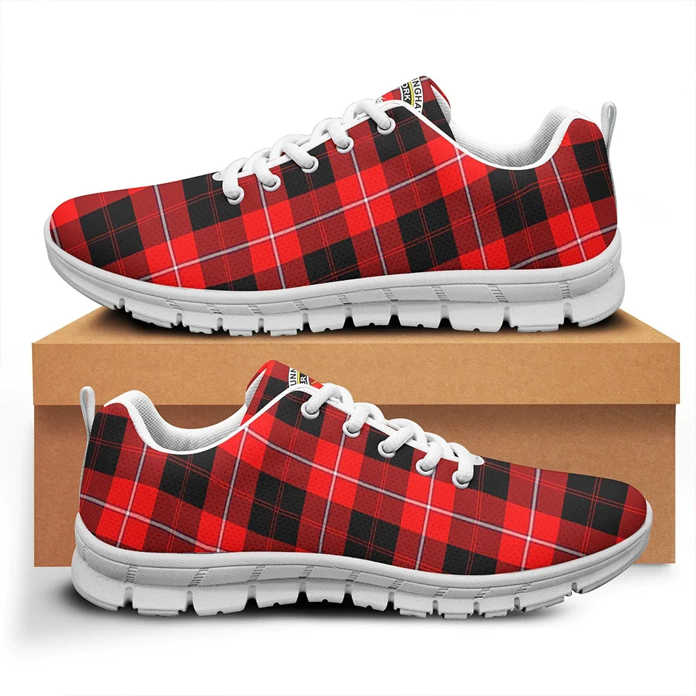 Cunningham Modern Tartan Crest Sneakers