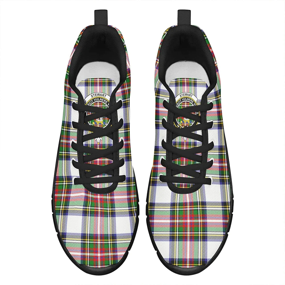 Stewart Dress Modern Tartan Crest Sneakers