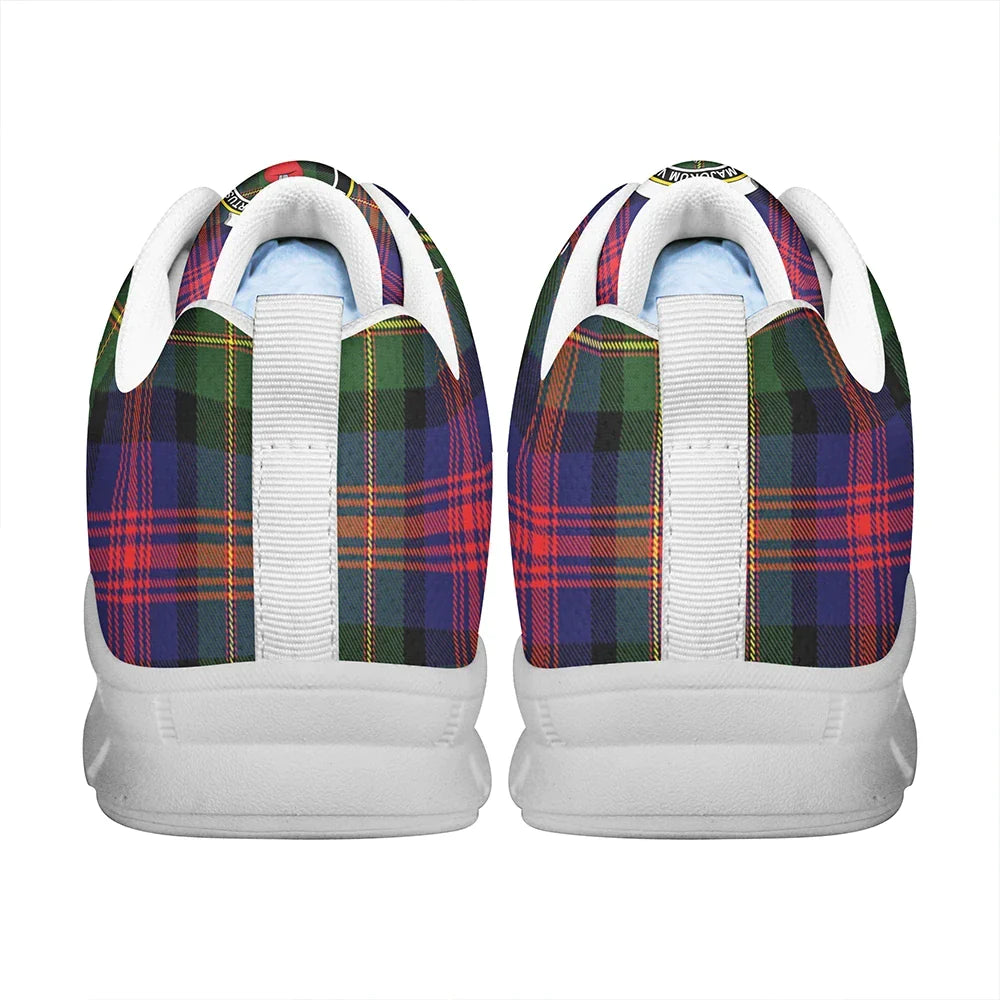 Logan Modern Tartan Crest Sneakers