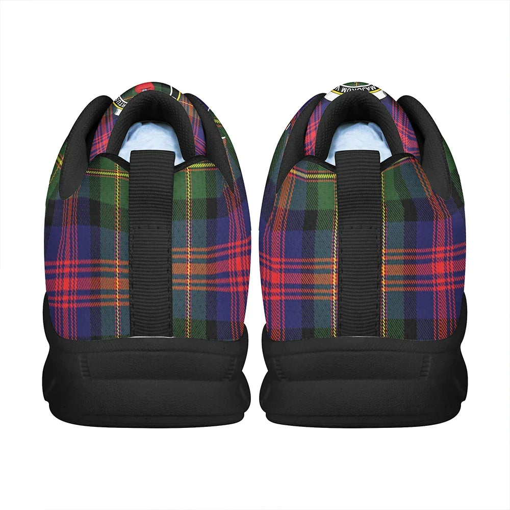 Logan Modern Tartan Crest Sneakers