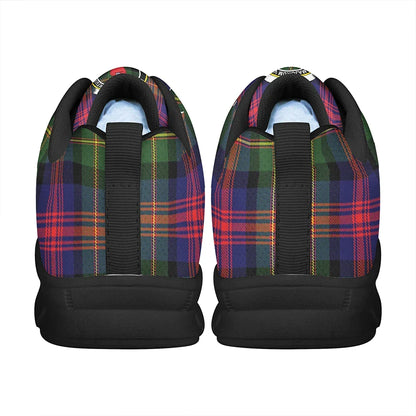 Logan Modern Tartan Crest Sneakers