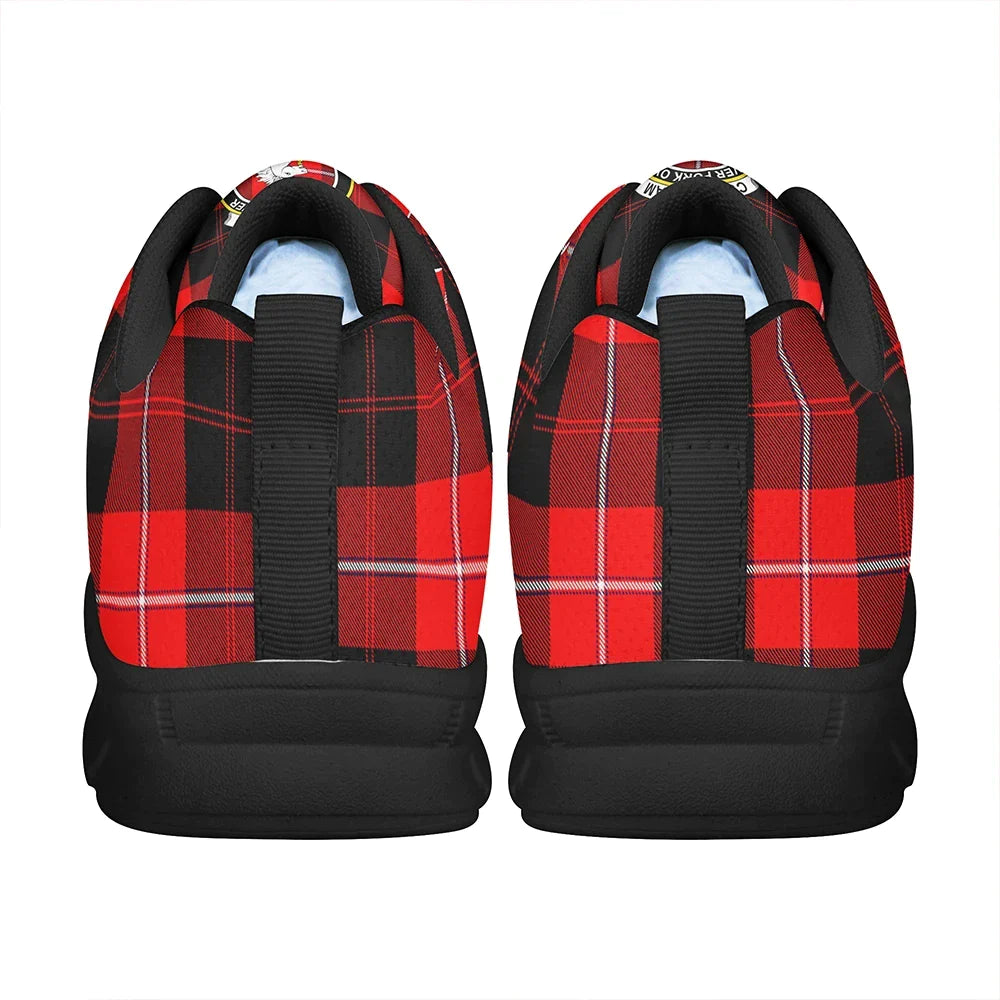 Cunningham Modern Tartan Crest Sneakers