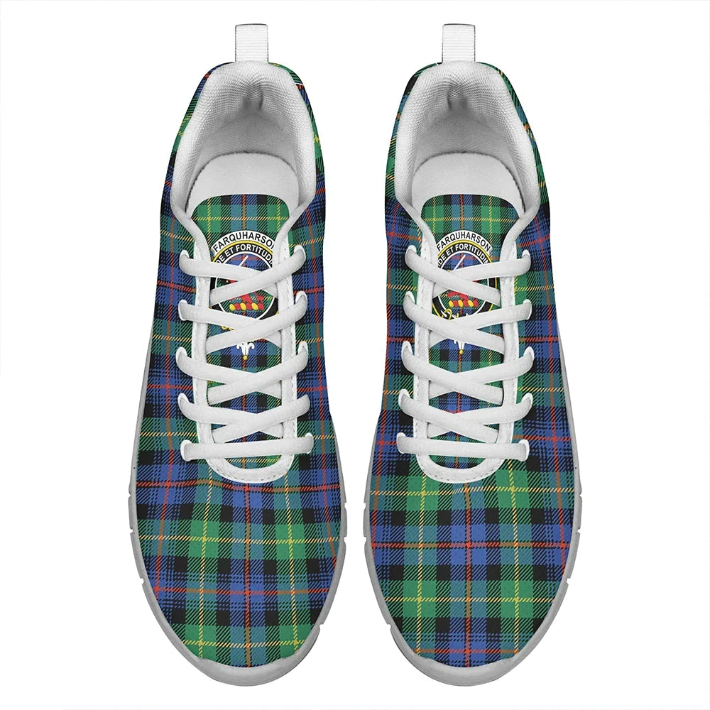 Farquharson Ancient Tartan Crest Sneakers