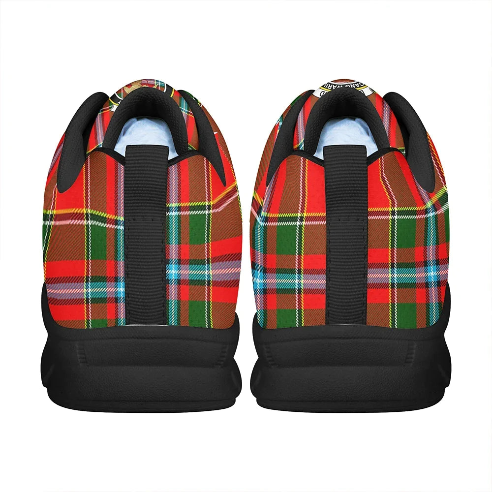 Drummond of Perth Tartan Crest Sneakers