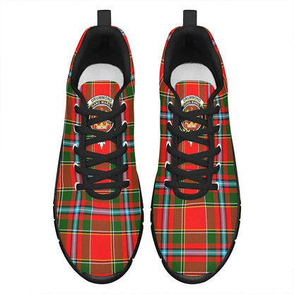 Drummond of Perth Tartan Crest Sneakers