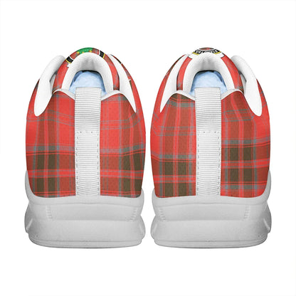 Grant Weathered Tartan Crest Sneakers