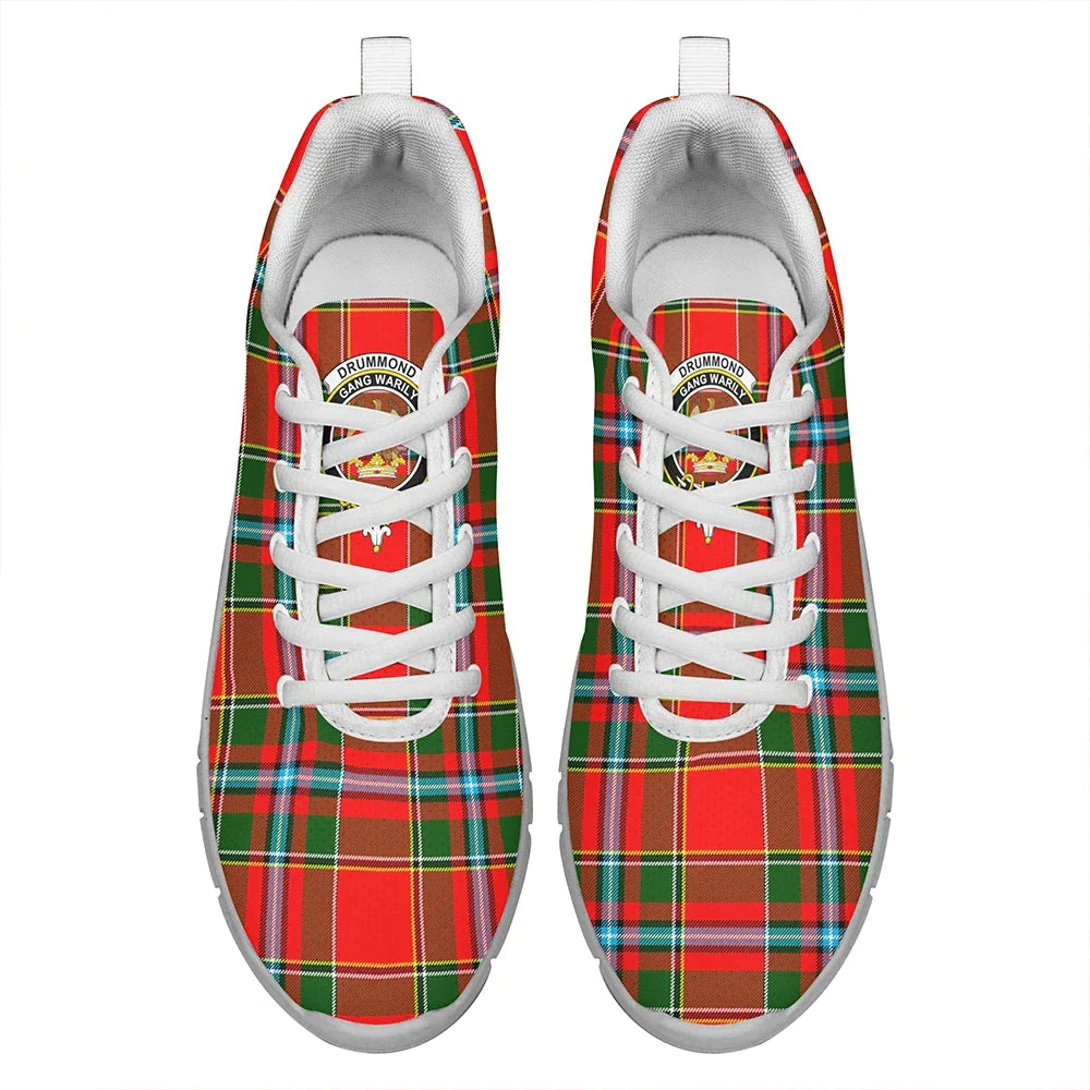 Drummond of Perth Tartan Crest Sneakers