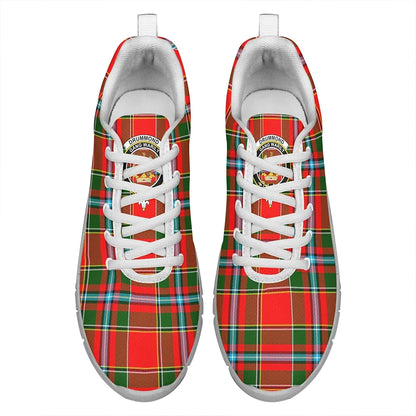 Drummond of Perth Tartan Crest Sneakers