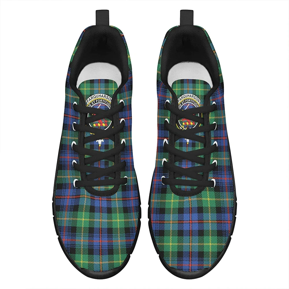 Farquharson Ancient Tartan Crest Sneakers