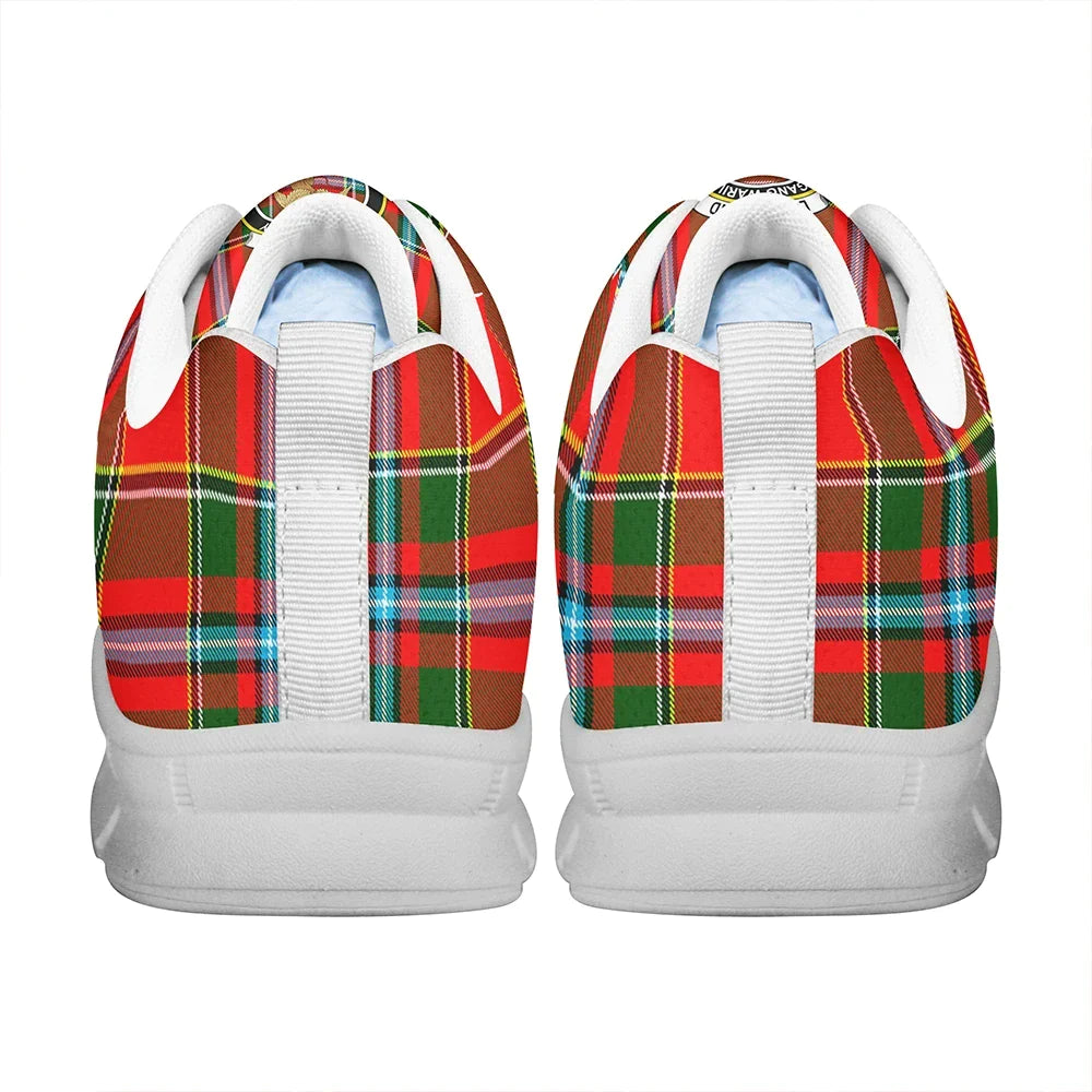 Drummond of Perth Tartan Crest Sneakers