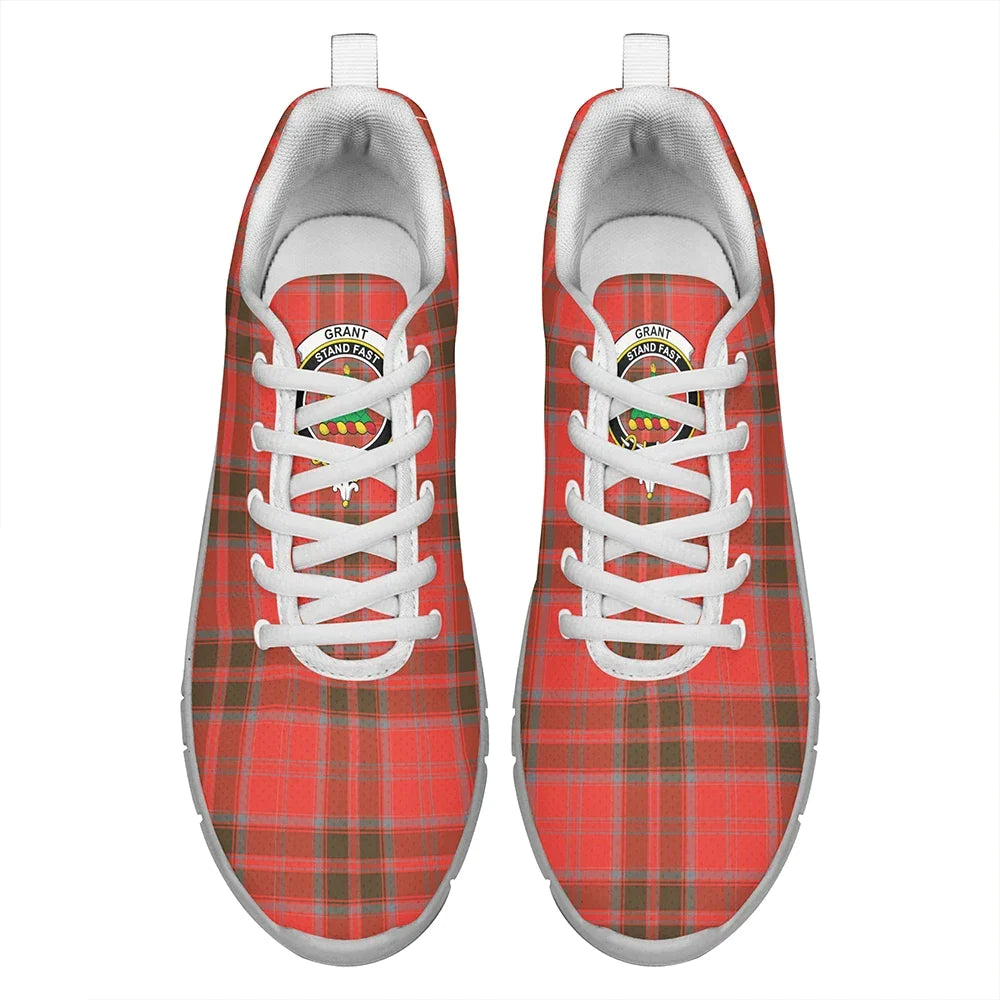 Grant Weathered Tartan Crest Sneakers