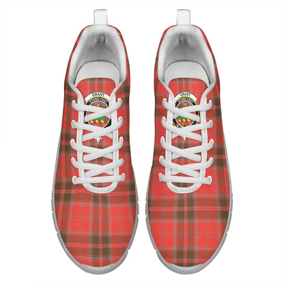 Grant Weathered Tartan Crest Sneakers