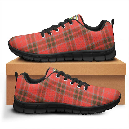 Grant Weathered Tartan Crest Sneakers