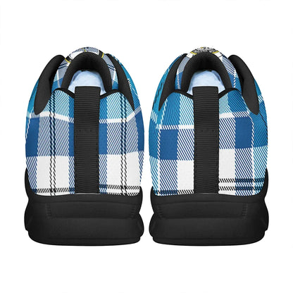 Roberton Tartan Crest Sneakers