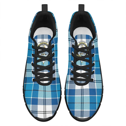 Roberton Tartan Crest Sneakers