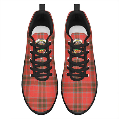 Grant Weathered Tartan Crest Sneakers