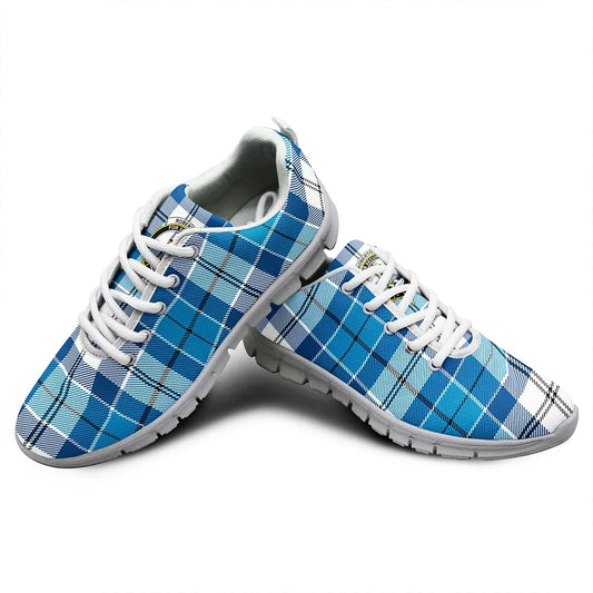 Roberton Tartan Crest Sneakers