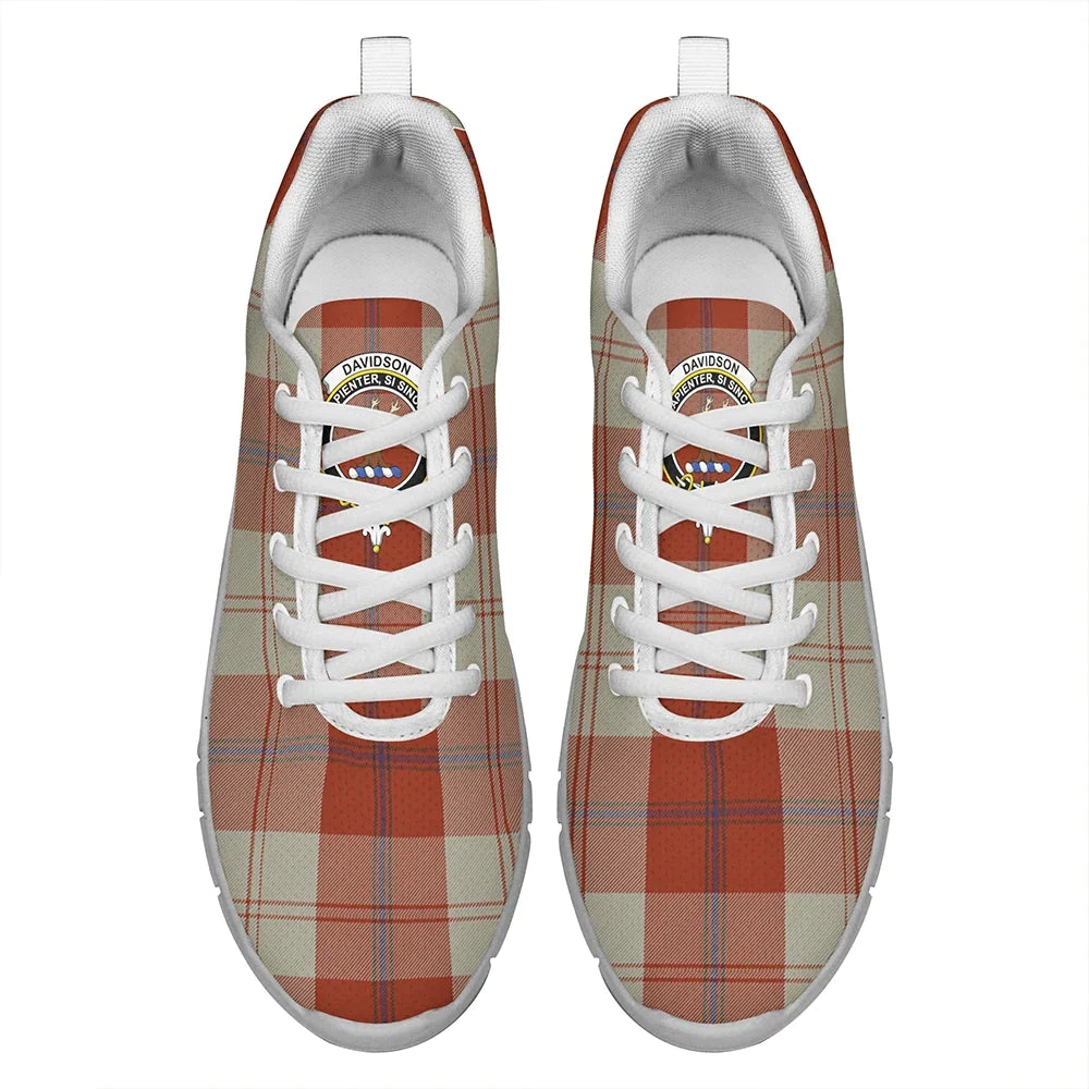 Davidson Dress Dancers Tartan Crest Sneakers