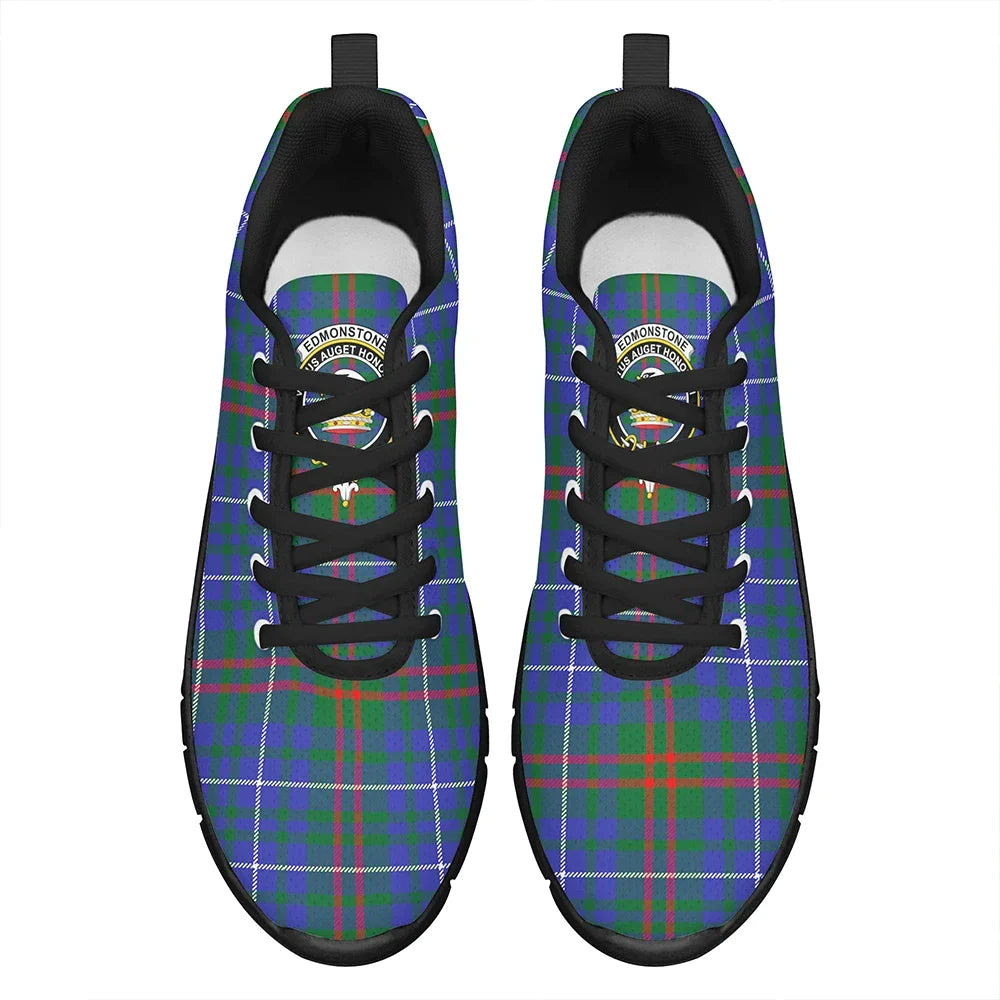 Edmonstone Tartan Crest Sneakers