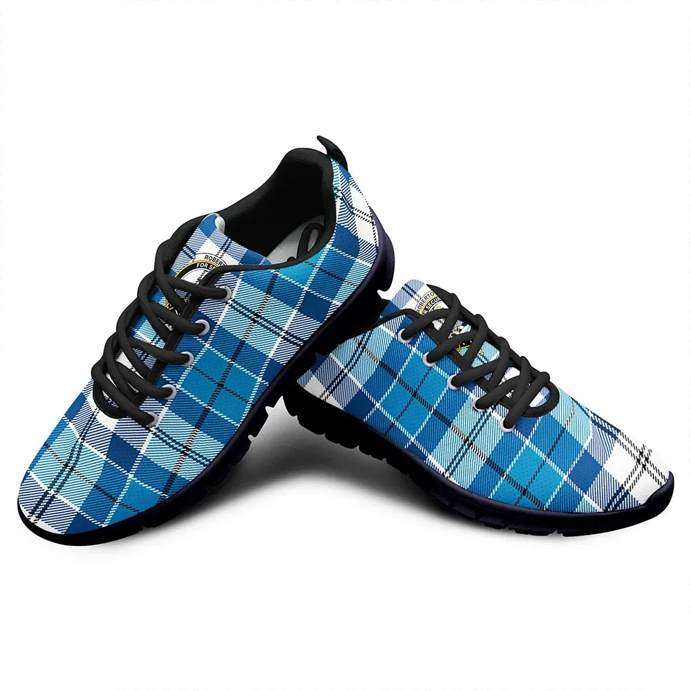 Roberton Tartan Crest Sneakers