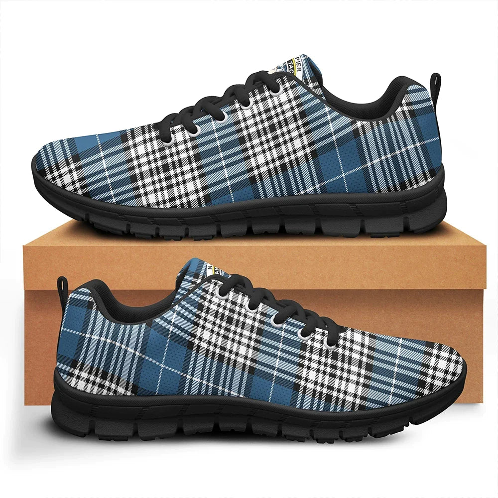 Napier Modern Tartan Crest Sneakers