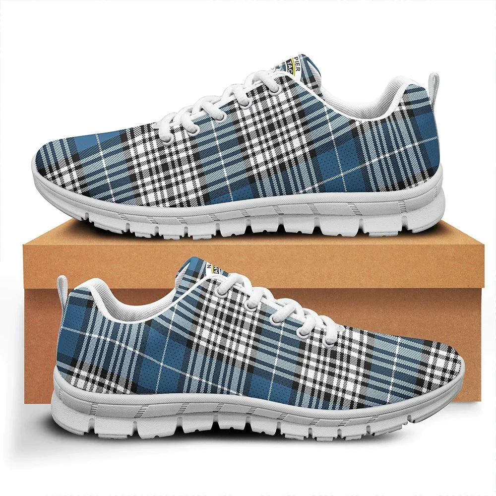 Napier Modern Tartan Crest Sneakers