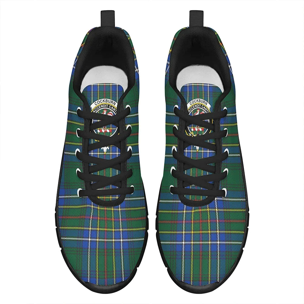 Cockburn Ancient Tartan Crest Sneakers