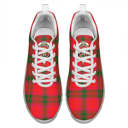 MacNab Modern Tartan Crest Sneakers