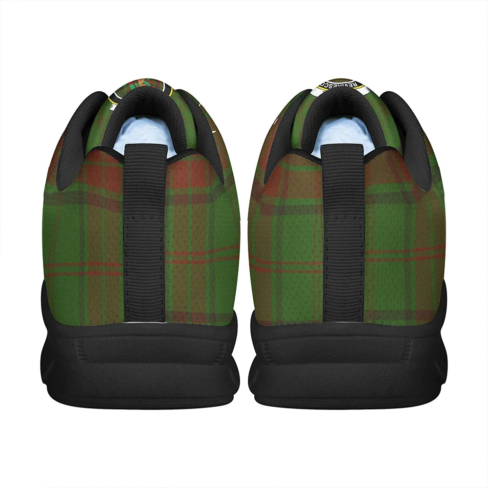 Maxwell Hunting Tartan Crest Sneakers