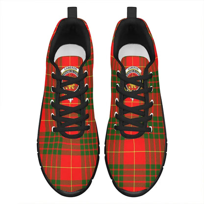 Cameron Modern Tartan Crest Sneakers