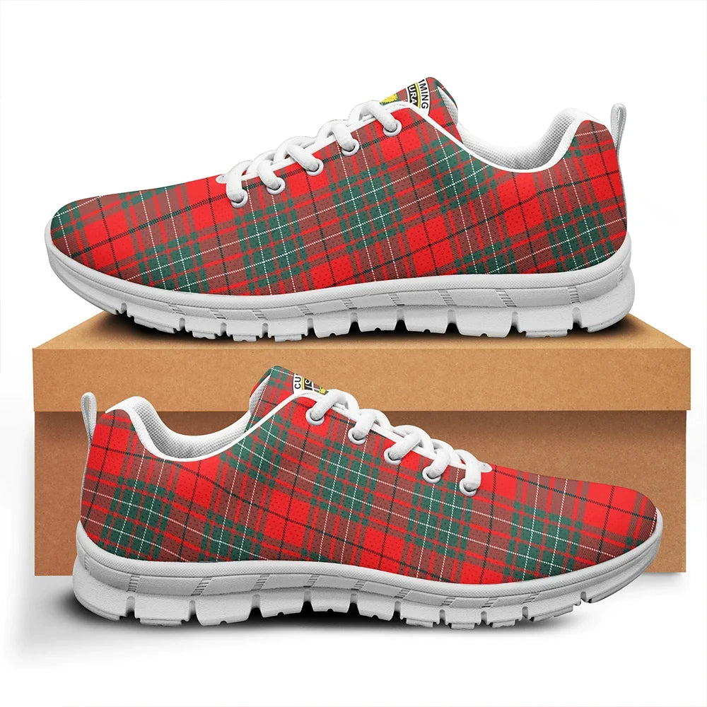 Cumming Modern Tartan Crest Sneakers