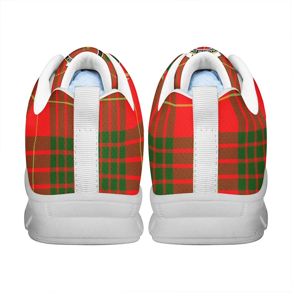 Cameron Modern Tartan Crest Sneakers