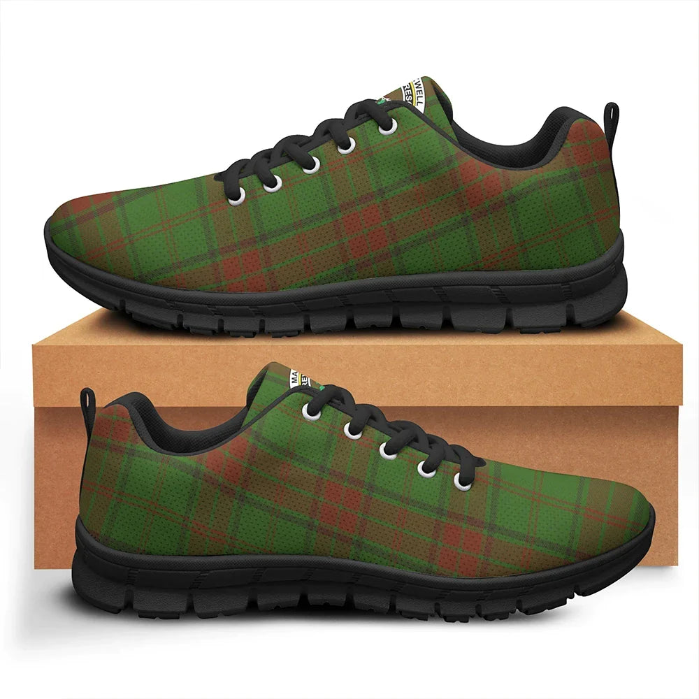 Maxwell Hunting Tartan Crest Sneakers