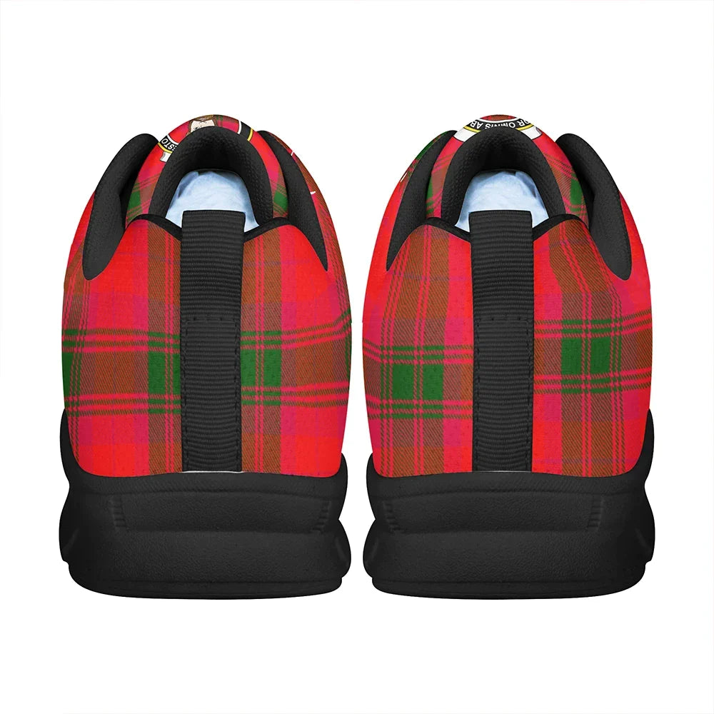 MacNab Modern Tartan Crest Sneakers