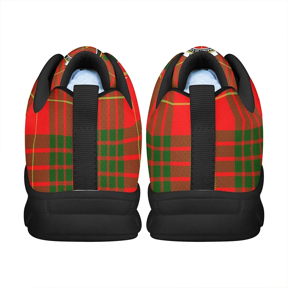 Cameron Modern Tartan Crest Sneakers