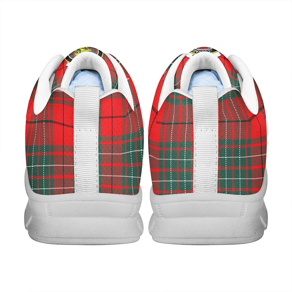 Cumming Modern Tartan Crest Sneakers