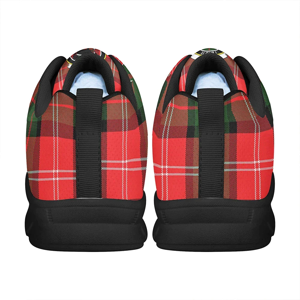 Nesbitt Modern Tartan Crest Sneakers