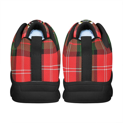 Nesbitt Modern Tartan Crest Sneakers